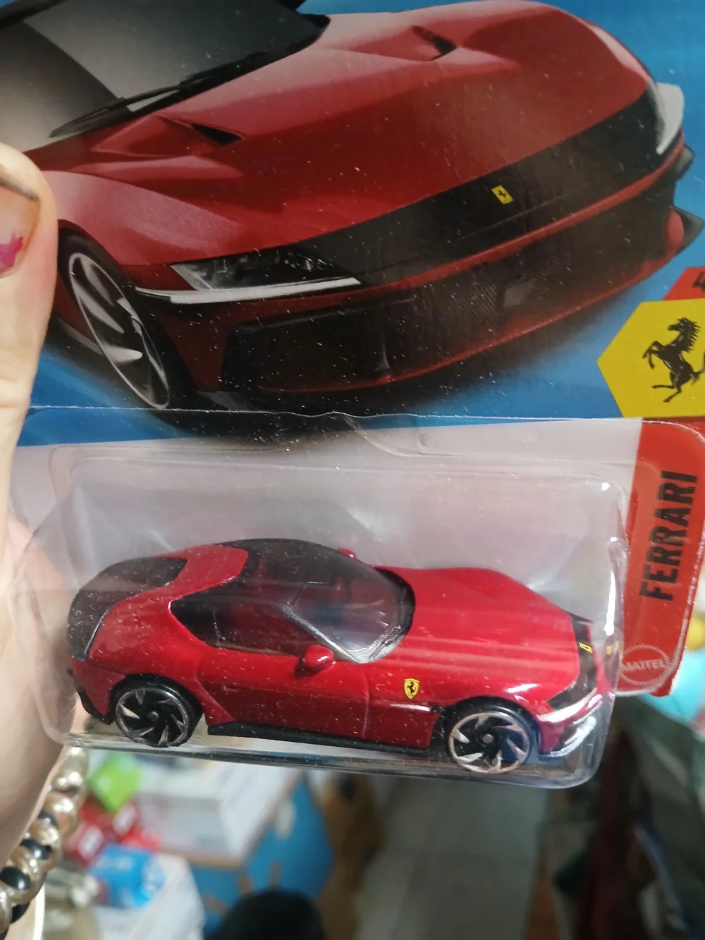 the 2026 Hot Wheels Mainline Ferrari 12Cilindri (Model 4/5, Collector #94/250) i